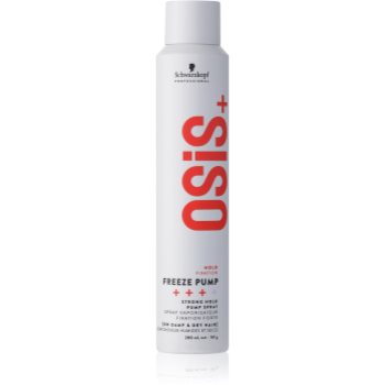 Schwarzkopf Professional Osis+ Freeze Pump fixativ cu fixare puternică - imagine 2